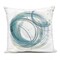 Stupell Industries Round Circular Layered Shapes Outdoor Printed Pillow, design by Nan, 18 x 7 x 18